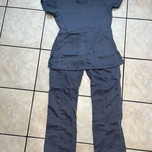 Women's Gray Gray’s Anatomy scrub set